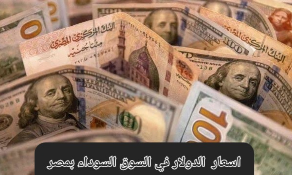 سعر الدولار مقابل الجنيه السوق السوداء